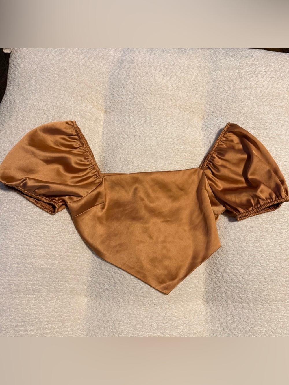 Forever 21 - Bronze Satin triangle top